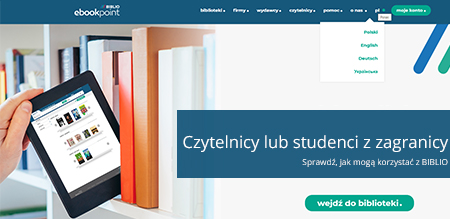 Czytelnicy lub studenci z zagranicy
