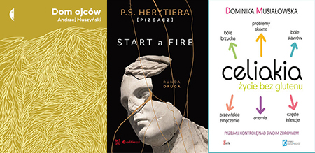 Start a fire, powieści, reportaże, romans